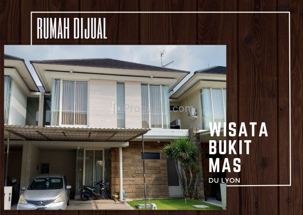 Jual Cepat Rumah Mewah, Bagus, Terawat di Wisata Bukit Mas Cluster Du Lyon Surabaya