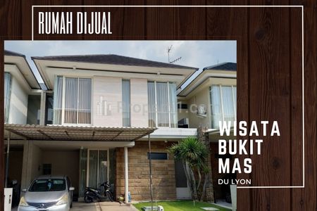 Jual Cepat Rumah Mewah, Bagus, Terawat di Wisata Bukit Mas Cluster Du Lyon Surabaya