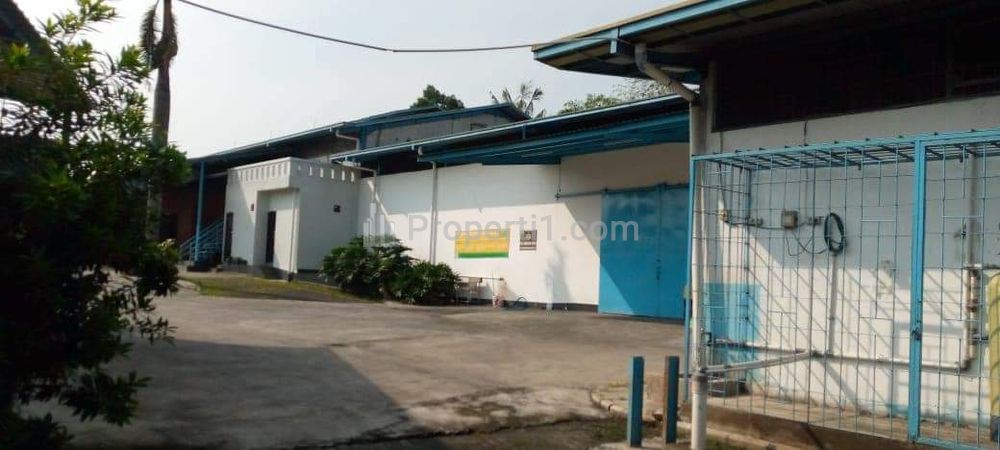 Dijual Bangunan dan Tanah Ex Pabrik Biskuit di Cibinong Bogor