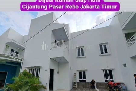 Rumah Dijual Siap Huni dekat Mall Cijantung Pasar Rebo Jakarta Timur