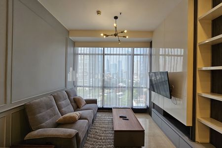 Jual Apartemen Sudirman Suites Jakarta Pusat, 3+1BR Hoek, View CBD Sudirman, Furnished