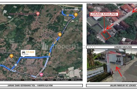 Rute ke lokasi