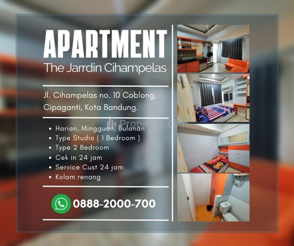 Sewa Harian/Mingguan/Bulanan Apartemen Jarrdin Cihampelas - Harga Murah dan Terjangkau, Fasilitas Lengkap