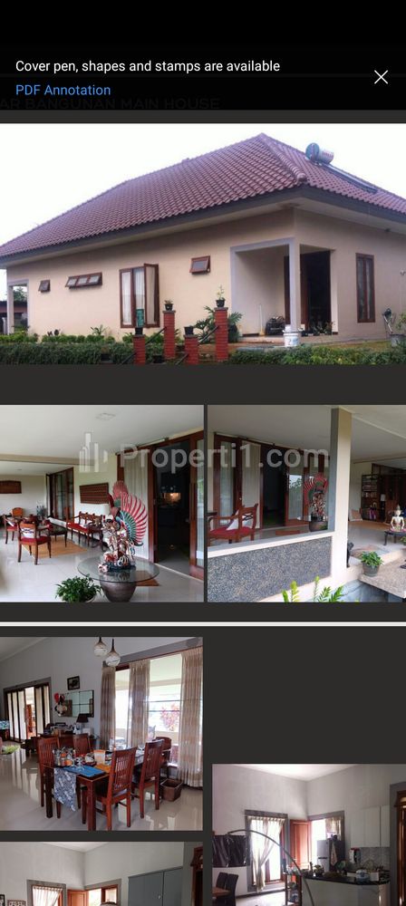 Dijual Guest House di atas Bukit di Jalan Pasir Luhur, Cimenyan, Bandung