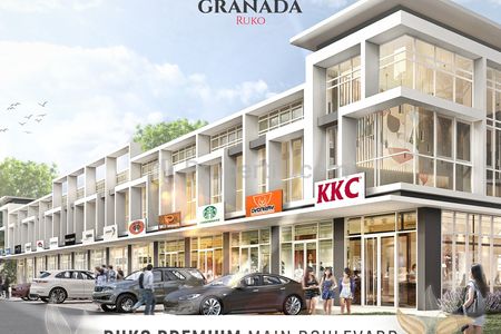 Dijual Ruko Granada 2 Lantai di Galuh Mas Karawang Barat - Cocok untuk Usaha, Dapat Modal Usaha 20 Juta