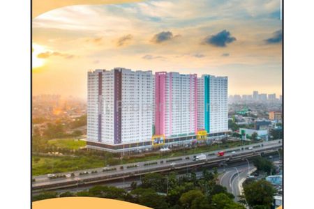 Jual Apartemen Green Pramuka City, Baru Sudah Ready, Siap Huni, Tower di atas Mall dan Connecting Mall, Type 2 Bedroom