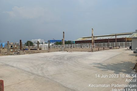 Jual Gudang dan Tanah di Daerah Kota Tua Ancol Jakarta Utara - Luas Tanah 12400 m2