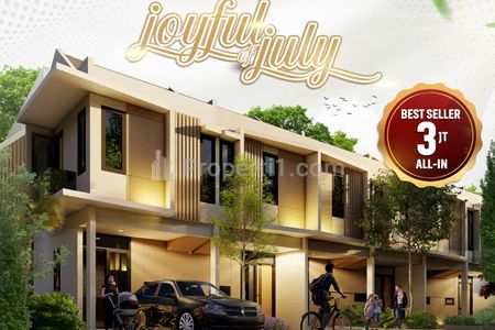 Jual Rumah Free Biaya All In Cukup Booking 3 -6 Juta di Galuh Mas Karawang