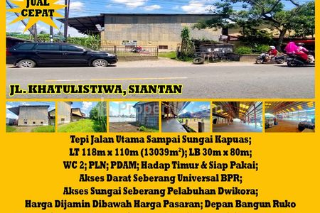 Dijual Tanah di Khatulistiwa Siantan Pontianak - Alfa Property