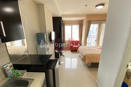 Disewakan Apartemen Cosmo Terrace Thamrin City Jakarta Pusat - Studio Full Furnished - Kode 008