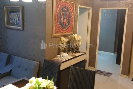 Sewa Apartemen Cosmo Terrace Thamrin City - 2 Bedroom Full Furnish, dekat Mall Grand Indonesia dan Pasar Tanah Abang - Kode 005