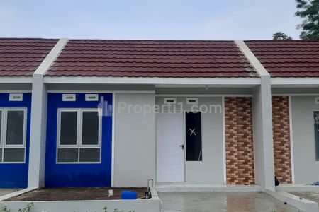 Contoh foto tampak depan perumahan