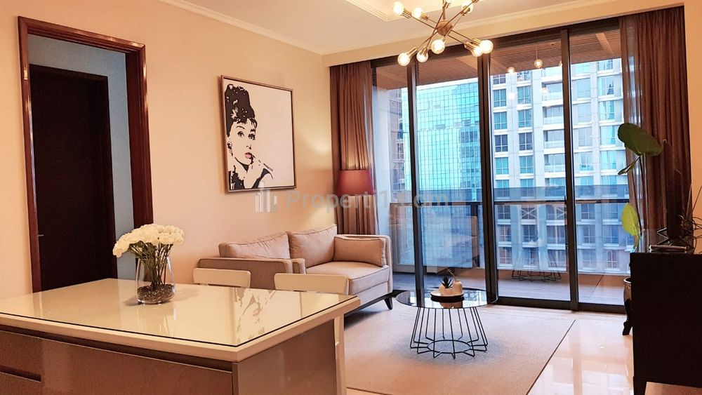 Sewa Apartemen 2 BR Full Furnished District 8 Senopati Jakarta Selatan (Best Unit)