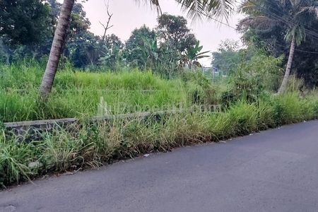 Jual Tanah Komersial Pinggir Jalan untuk Ruang Usaha di Cibungbulang Bogor