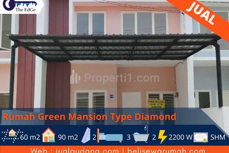 Dijual Rumah Green Mansion Residence Type Diamond Sidoarjo