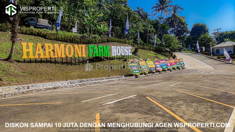 Dijual Tanah Kavling Wisata Kebun Buah Anggur Dekat Jalan Transyogi Bogor Legalitas SHM Tinggal Balik Nama Pembeli