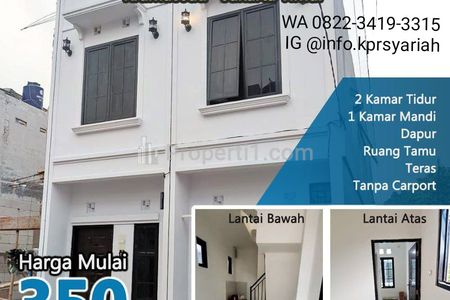Rumah Minimalis Dijual 300 Jutaan di Kampung Tengah Kramatjati Jakarta Timur