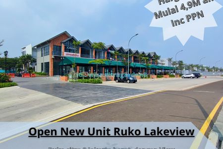 Jual Ruko Lokasi Strategis dekat Bandara Soetta - Citra 8 Jakarta Barat Kalideres - Ruko The Garden dekat Sunset Avenue