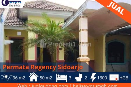 Dijual Rumah 3 Kamar di Permata Regency Sidoarjo - The EdGe