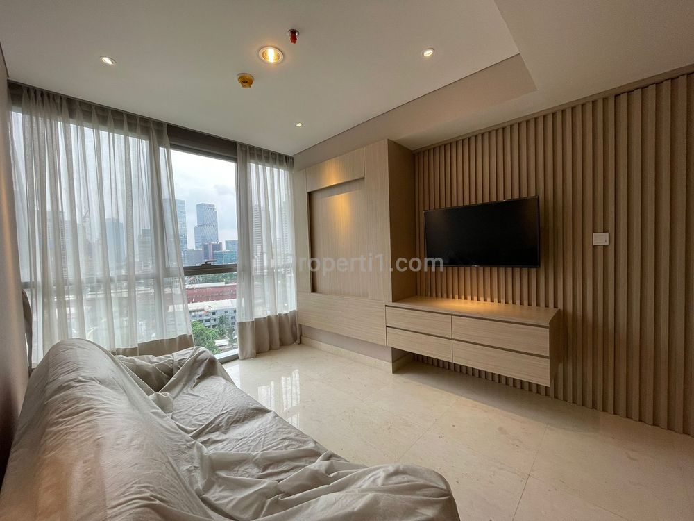 NEW!! Sewa/Jual Apartemen Ciputra World 2 Jakarta Tower Residence - 1 BR + Study Room Full Furnished