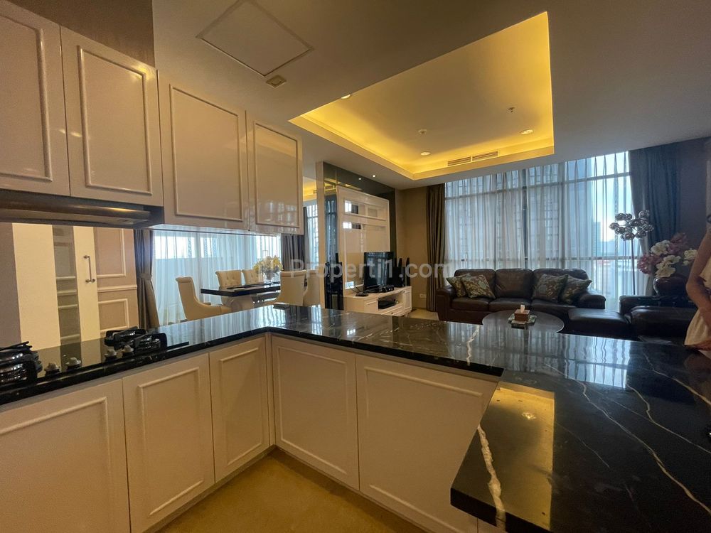 Jual Apartemen Senopati Suites - 2+1 BR Furnished, Private Lift