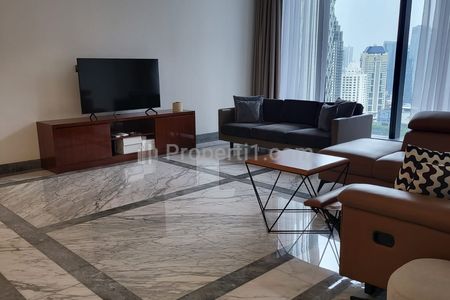 Sewa Apartemen Langham Residence SCBD - 3+1 BR Full Furnished, 351 m2, Direct Owner, Ready to Move in