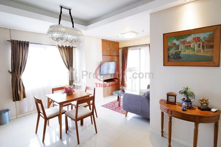 Sewa Apartemen Cosmo Terrace Thamrin City - 2 Bedroom Full Furnished, dekat Grand Indonesia dan Pasar Tanah Abang - Kode 0103