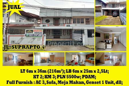 Dijual Rumah 2 Kamar Tidur di Jalan Suprapto 4 Kota Pontianak - Alfa Property