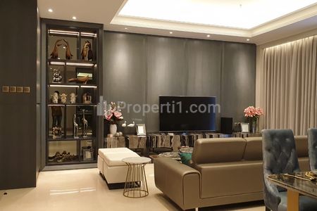 Harus Terjual! Jual Apartemen Mewah District 8 Senopati Jakarta Selatan - 4+1 BR Fully Furnished