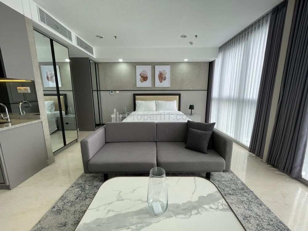 Dijual Apartemen The Orchard Satrio Ciputra World 2 Jakarta - Studio Full Furnished, Unit Bagus, Sudah Direnovasi