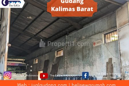 Dijual Gudang di Jalan Raya Kalimas Barat Surabaya - Bisa Akses Kontainer