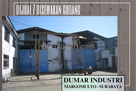 Disewakan Gudang Siap Guna di Dumar Industri Margomulyo, Asemrowo, Surabaya