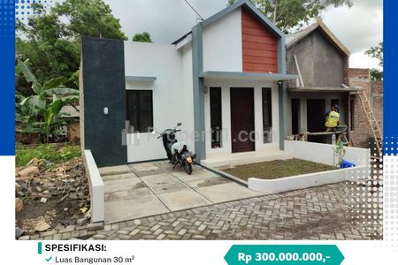 Dijual Rumah 1 Lantai dalam Cluster Sedayu Bantul dekat Jalan Wates Km 11