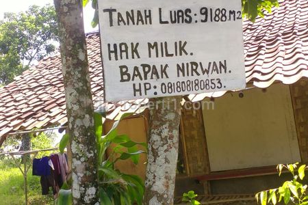 Dijual Tanah Kebun di Desa Sukanegara Jonggol, 500 meter dekat Pasar Dayeuh