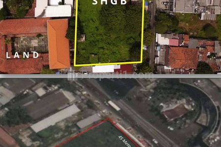 Dijual Tanah Kosong Sangat Strategis di Kawasan Senen Jakarta Pusat - Luas 4.241 m2