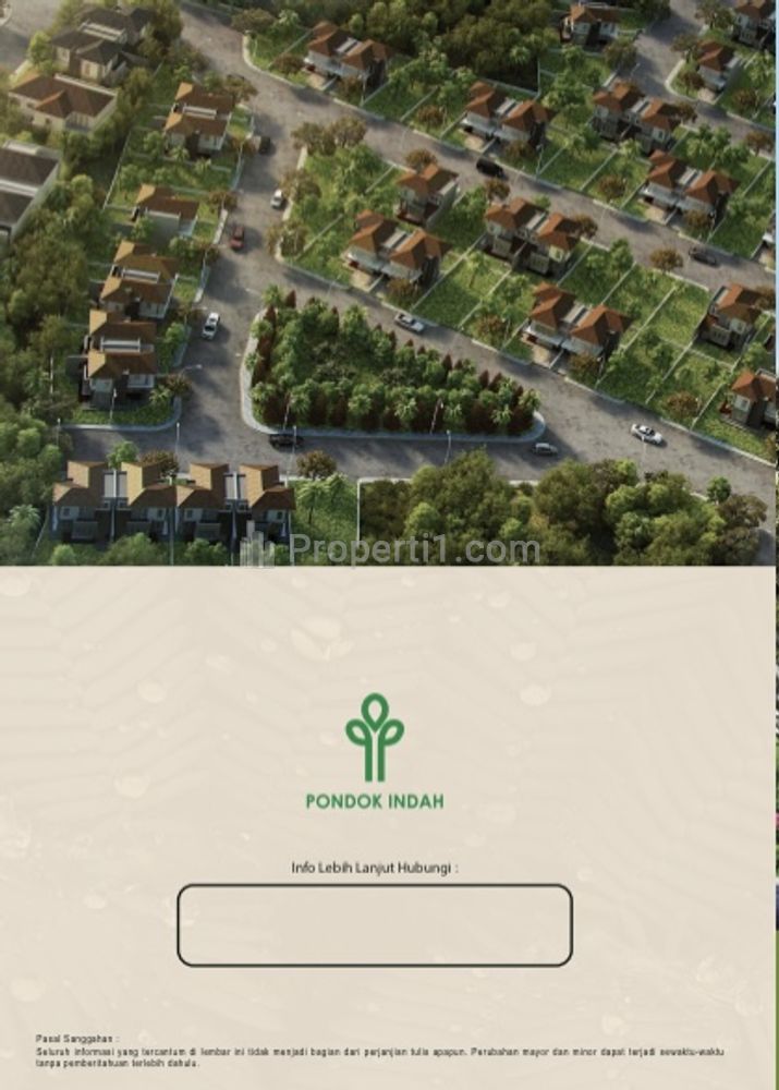 Dijual Tanah Kavling Siap Bangun Murah di Villa Anggrek Pondok Indah Jakarta Selatan