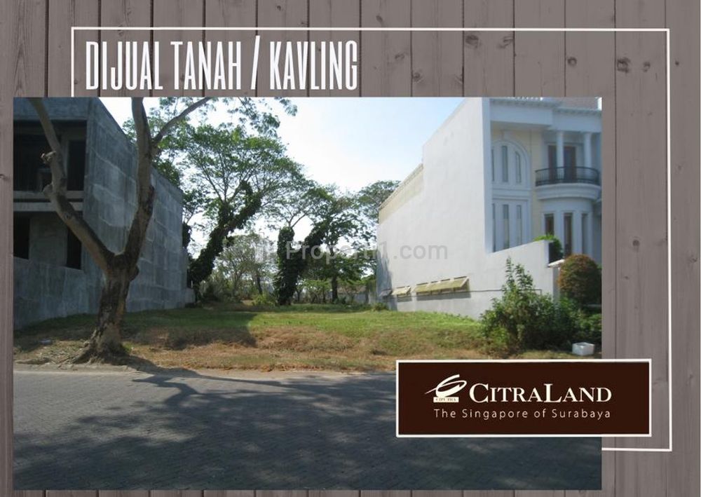 Jual Tanah Kavling Citraland Surabaya di Raya Bukit Golf Internasional
