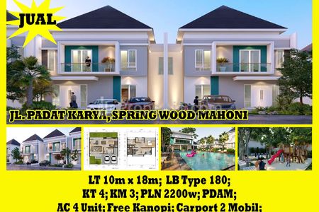 Jual Rumah Spring Wood 1 Type 180 Kota Pontianak - Alfa Property