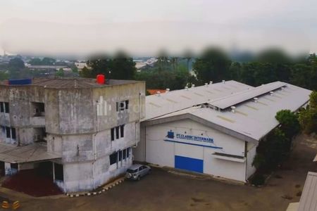 Dijual Pabrik/Gudang Lokasi Strategis di Area Cikokol Tangerang