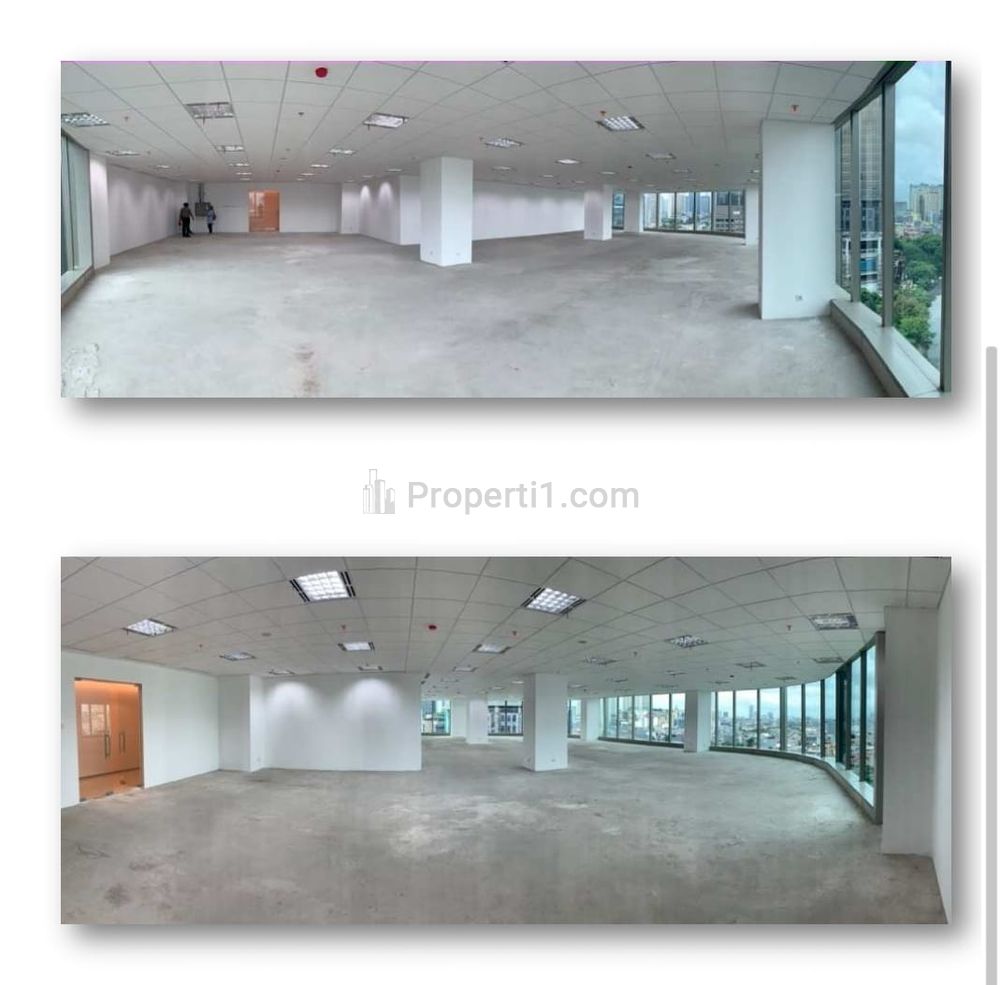 Dijual Ruangan Kantor Lokasi Strategis di Lippo Office Tower, Jakarta Pusat - Luas 362 m2
