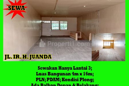 Disewakan Cepat Ruko di Jl. Ir. H. Juanda Kota Pontianak - Alfa Property