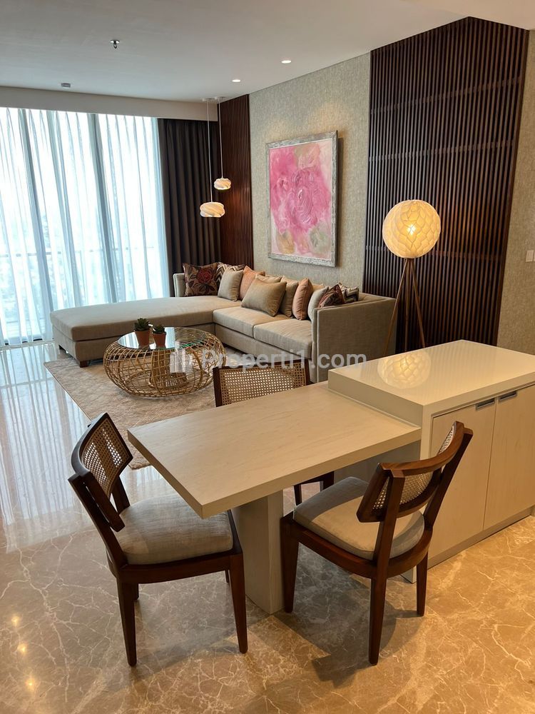 Disewakan Apartemen Izzara TB Simatupang Jakarta Selatan - 2+1 BR Full Furnished, Best Price