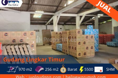 Dijual Gudang di Jalan Raya Lingkarr Timur Sidoarjo