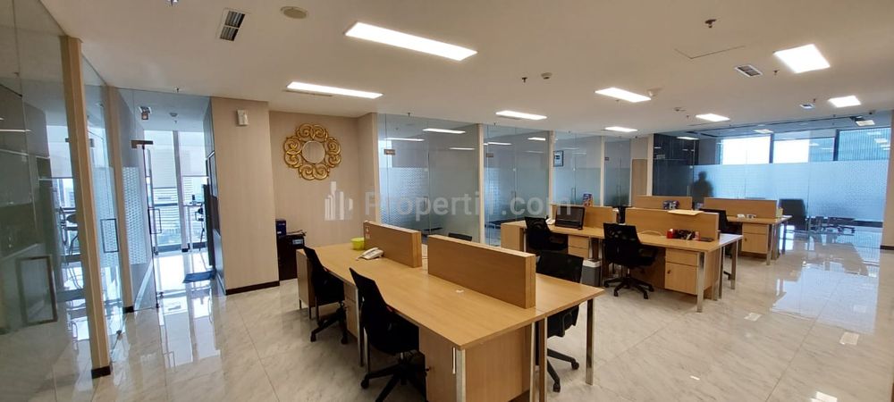 Disewakan Office Space Fully Furnished di District 8 SCBD Luas 318 m2