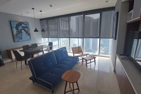 Sewa Apartemen Ciputra World 2 Tower The Residence - 2 BR + Study Room + Maid Room, Luas 125 m2