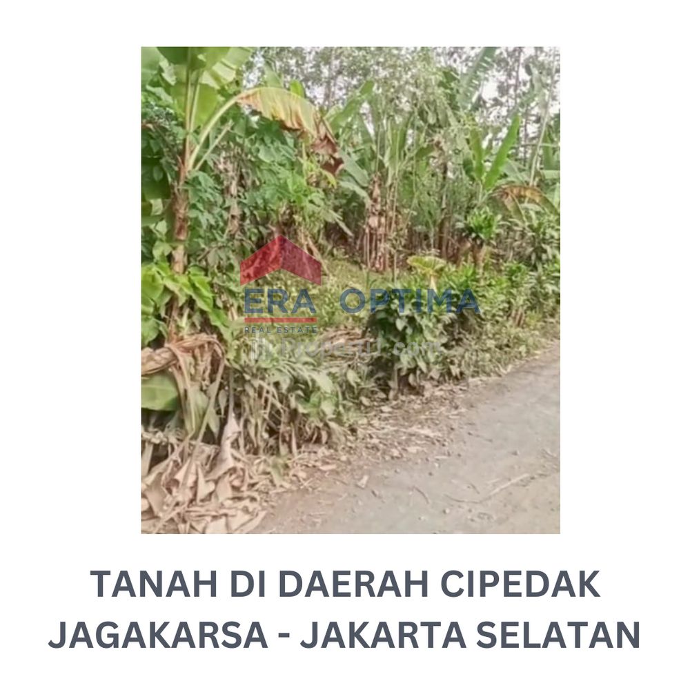 Dijual Tanah di Daerah Cipedak, Jagakarsa, Jakarta Selatan - Luas 773 m2 SHM
