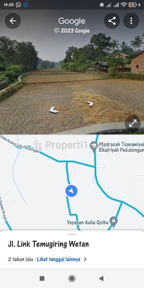 Dijual Tanah Pinggir Jalan di Daerah Citangkil Cilegon