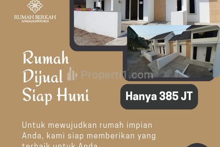 Dijual Rumah Ready Huni Taman Puspa Anggaswangi dekat Pasar Sukodono Sidoarjo