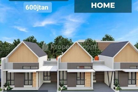 Jual Rumah Modern Skandinavian Home di Jatiasih Bekasi - Bonus Rooftop