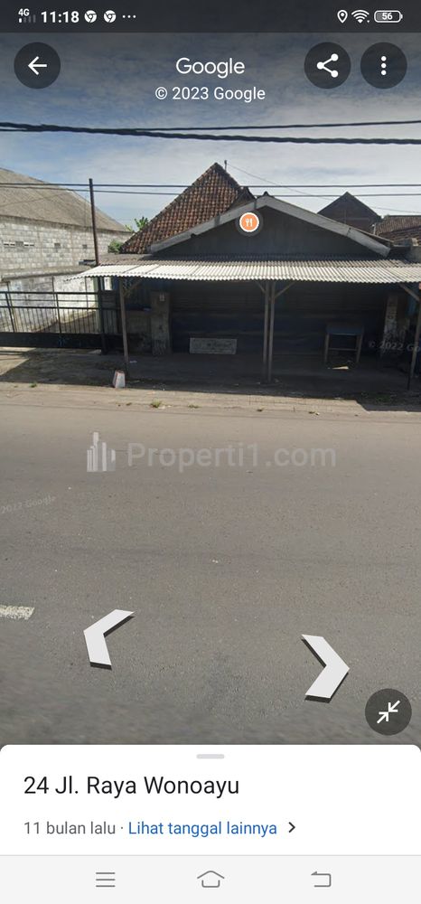 Dijual Tanah Kosong Nol Jalan Raya Wonoayu Sidoarjo